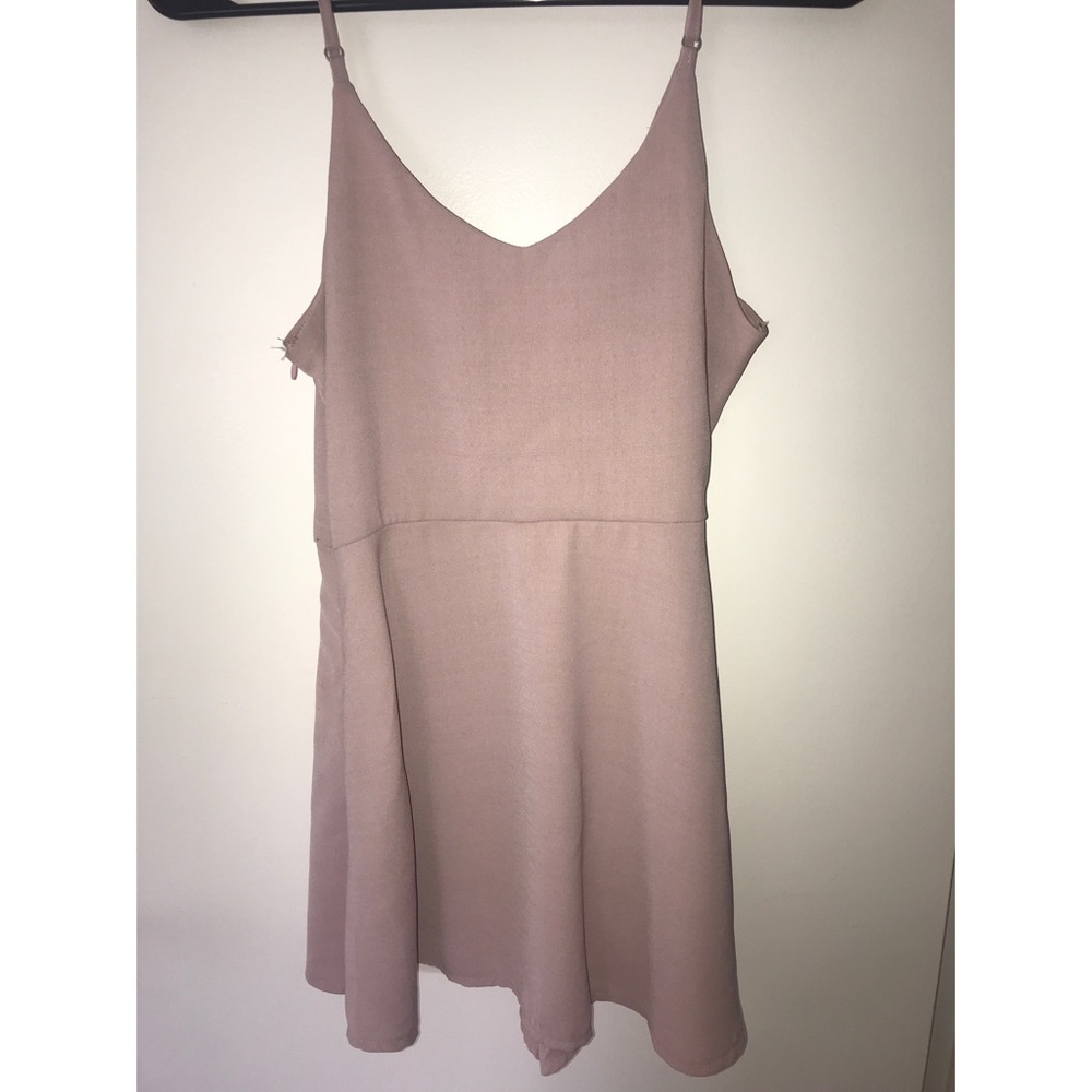 Light Pink Romper! WORN ONCE - Picture 2 of 2